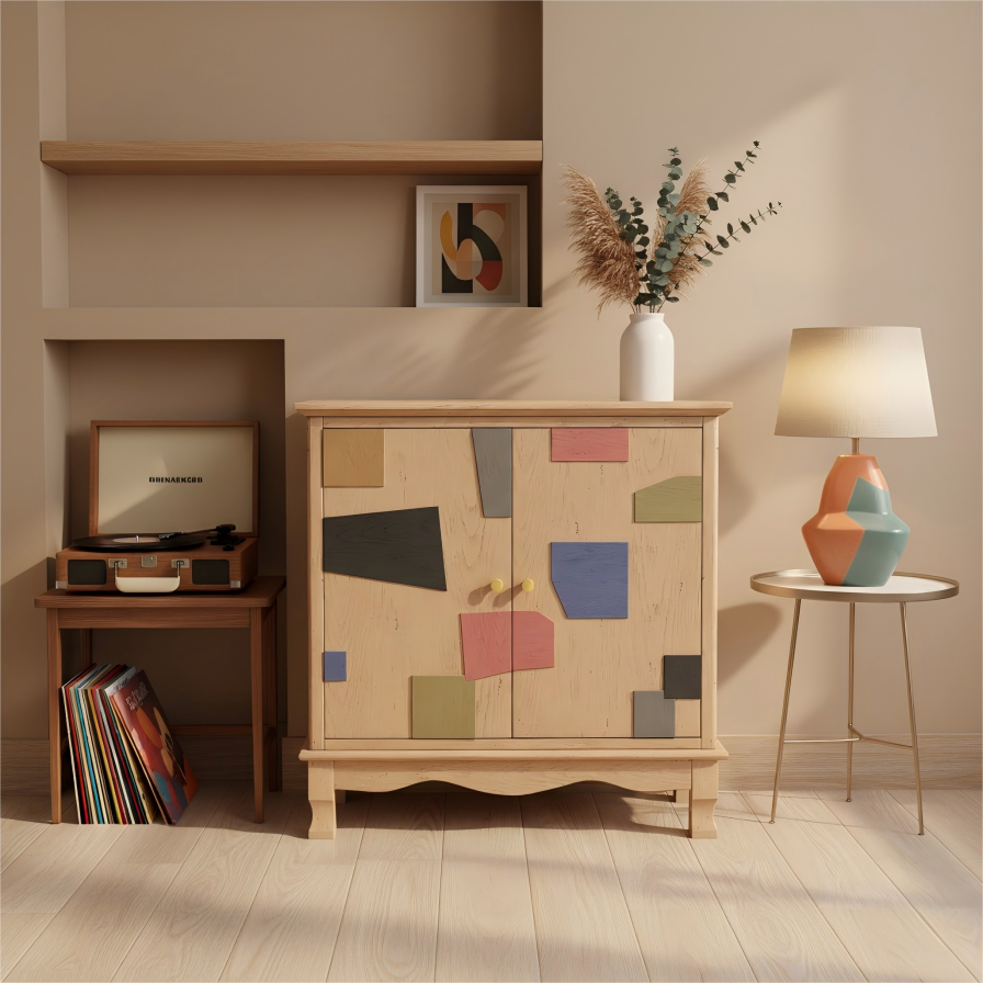 Urban Mosaic 2-Door Cabinet